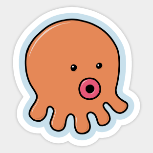 Cute Octopus Sticker